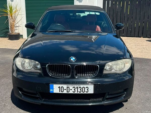 BMW 1-Series Convertible, Petrol, 2010, Black