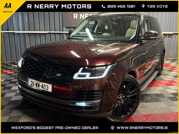 Land Rover Range Rover SUV, Petrol Plug-in Hybrid, 2021, Red
