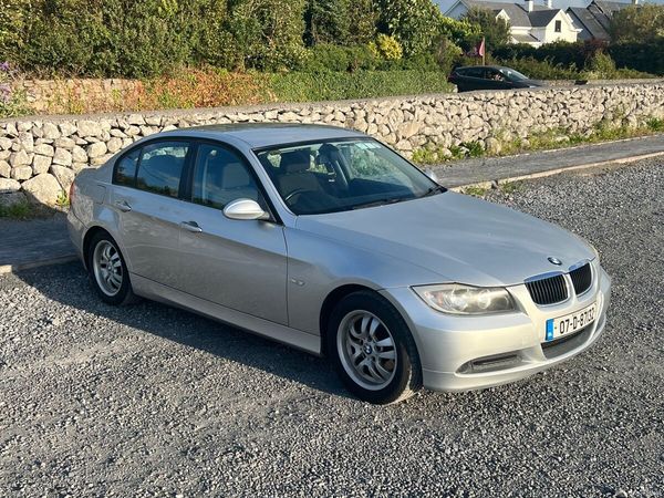BMW 3-Series Saloon, Petrol, 2007, Silver