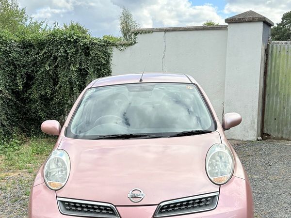 Nissan March Hatchback, Petrol, 2010, Pink