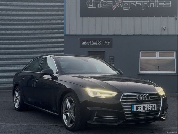 Audi A4 Saloon, Diesel, 2016, Black