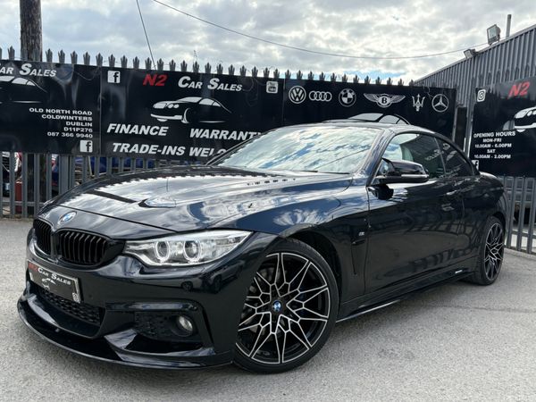 BMW 4-Series Convertible, Diesel, 2015, Black