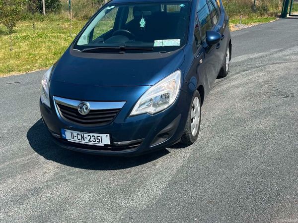 Vauxhall Meriva MPV, Diesel, 2011, Blue