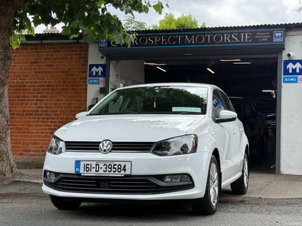 Volkswagen Polo Hatchback, Petrol, 2016, White