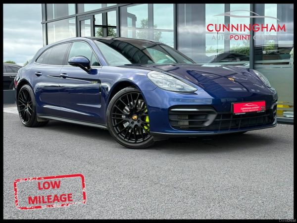 Porsche Panamera Estate, Petrol Plug-in Hybrid, 2022, Blue