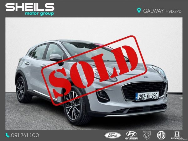 Ford Puma MPV, Petrol Hybrid, 2020, Grey