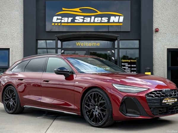 Audi A6 Estate, Diesel Hybrid, 2025, Red