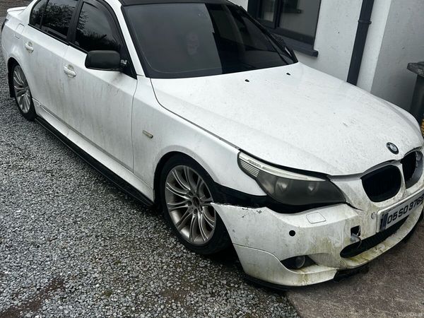 BMW 5-Series Saloon, Diesel, 2005, Blue