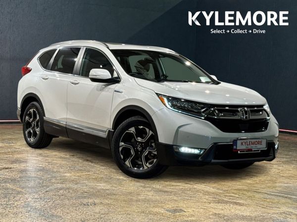Honda CR-V SUV, Petrol Hybrid, 2019, White