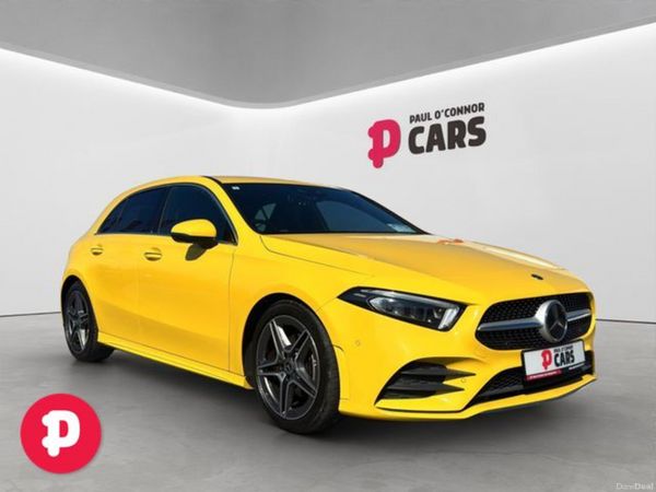 Mercedes-Benz A-Class Hatchback, Diesel, 2021, Yellow