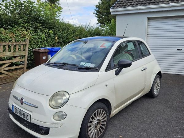 Fiat 500 Hatchback, Petrol, 2008, White