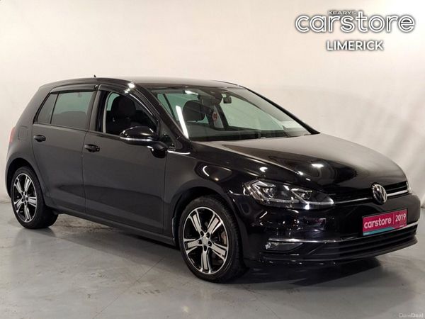 Volkswagen Golf Hatchback, Petrol, 2019, Black