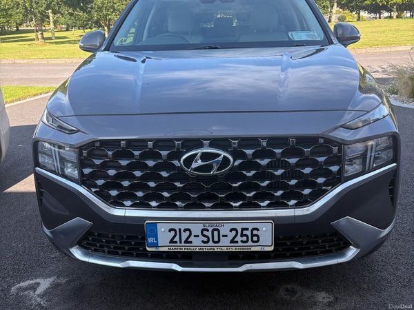 Hyundai Santa Fe SUV, Petrol Plug-in Hybrid, 2021, Grey
