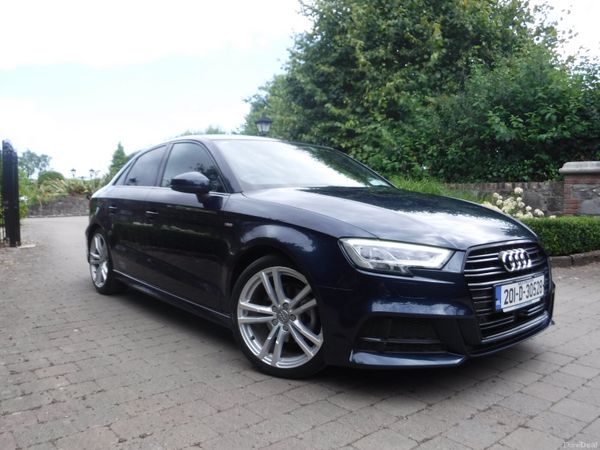 Audi A3 Saloon, Petrol, 2020, Blue