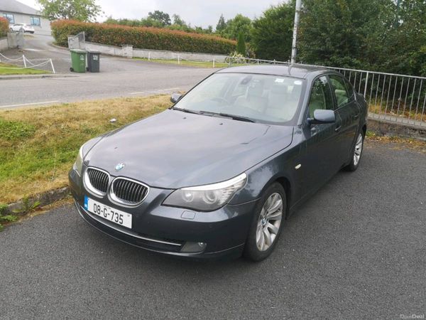 BMW 5-Series Saloon, Diesel, 2008, Grey