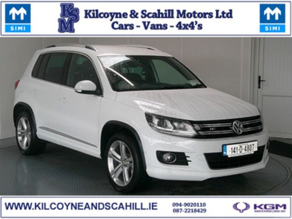 Volkswagen Tiguan SUV, Diesel, 2014, White