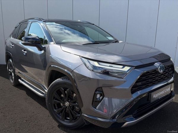 Toyota RAV4 SUV, Petrol Hybrid, 2023, Grey