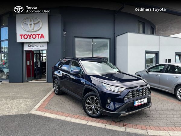 Toyota RAV4 SUV, Petrol Hybrid, 2022, Blue