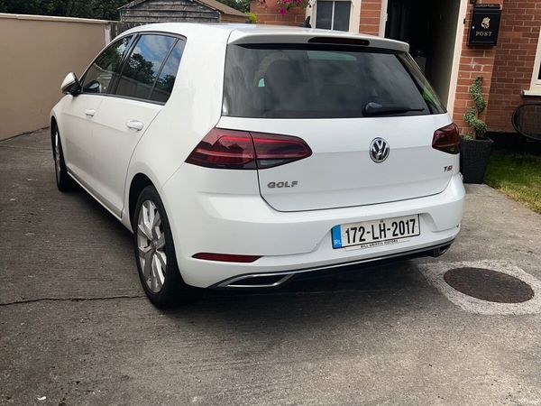 Volkswagen Golf Hatchback, Petrol, 2017, White