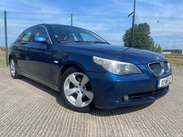 BMW 5-Series Saloon, Diesel, 2007, Blue
