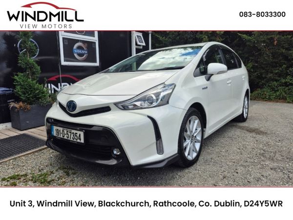 Toyota Prius Hatchback, Petrol Hybrid, 2019, White