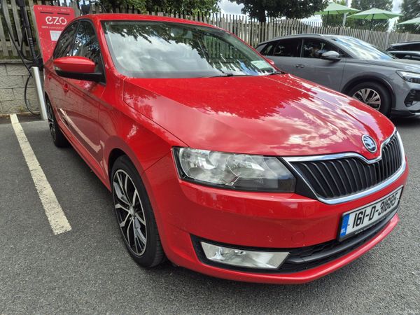 Skoda Rapid Saloon, Petrol, 2016, Red