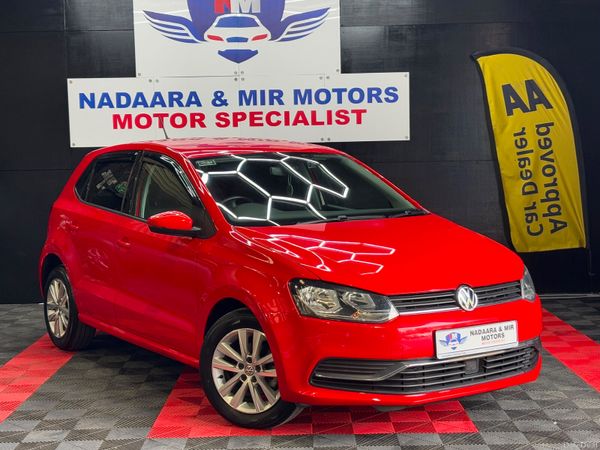 Volkswagen Polo Hatchback, Petrol, 2015, Red