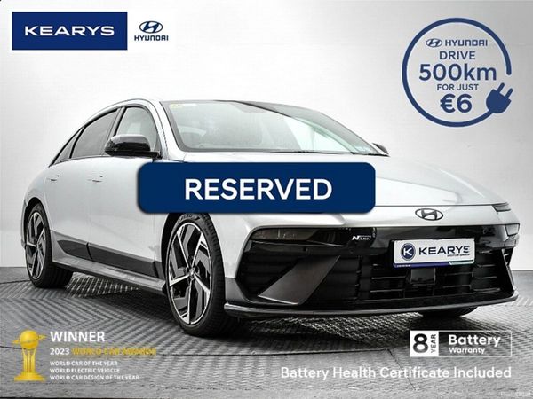 Hyundai IONIQ 6 Saloon, Electric, 2026, Silver