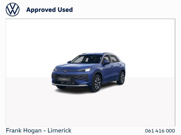 Volkswagen T-Roc SUV, Petrol, 2026, Blue
