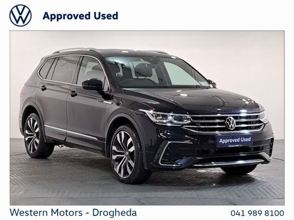 Volkswagen Tiguan Allspace SUV, Diesel, 2023, Black