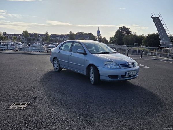 Toyota Corolla Saloon, Petrol, 2005, Blue
