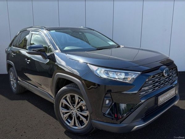 Toyota RAV4 SUV, Petrol Hybrid, 2023, Black