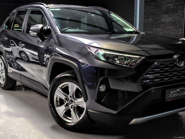 Toyota RAV4 SUV, Petrol Hybrid, 2019, Grey