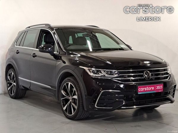 Volkswagen Tiguan SUV, Petrol Plug-in Hybrid, 2023, Black