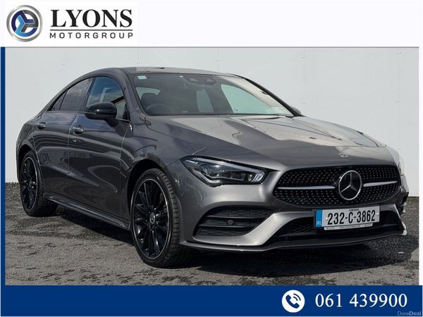 Mercedes-Benz CLA Saloon, Petrol Plug-in Hybrid, 2023, Grey