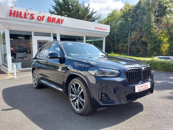 BMW X3 SUV, Petrol Plug-in Hybrid, 2022, Black