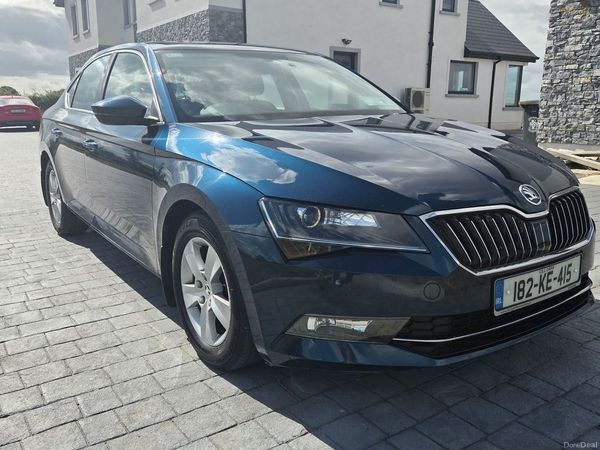 Skoda Superb Saloon, Diesel, 2018, Blue