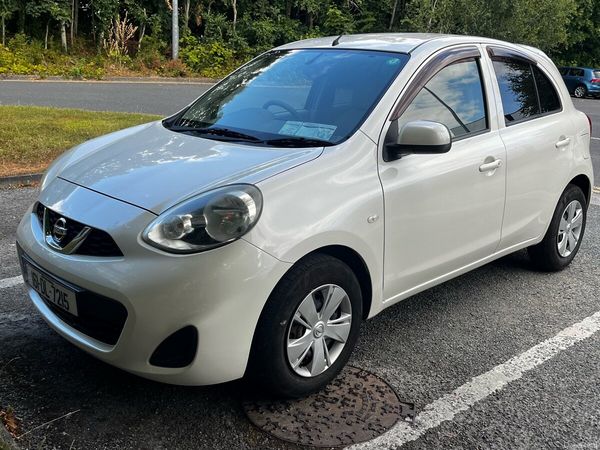 Nissan March Hatchback, Petrol, 2016, White
