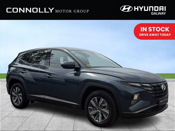 Hyundai Tucson SUV, Petrol Hybrid, 2023, Blue
