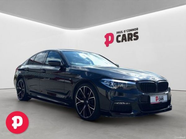 BMW 5-Series Saloon, Diesel, 2020, Black