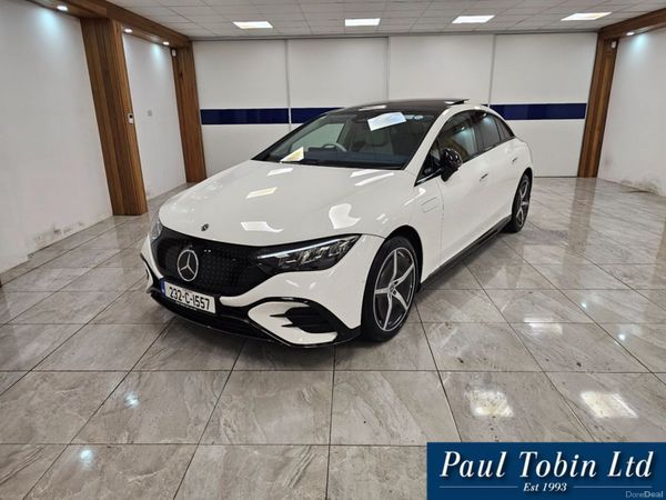 Mercedes-Benz EQE Saloon, Electric, 2023, White