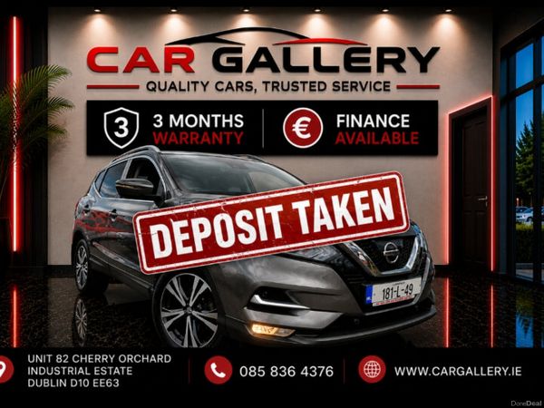 Nissan Qashqai MPV, Petrol, 2018, Grey