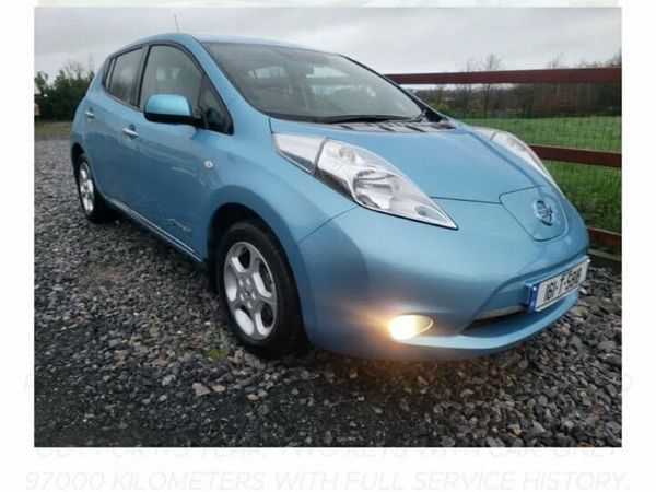 Nissan Leaf Hatchback, Electric, 2016, Blue