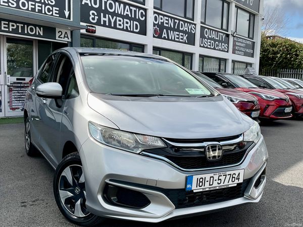 Honda Fit Hatchback, Petrol Hybrid, 2018, Silver