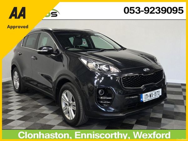 Kia Sportage SUV, Diesel, 2017, Black
