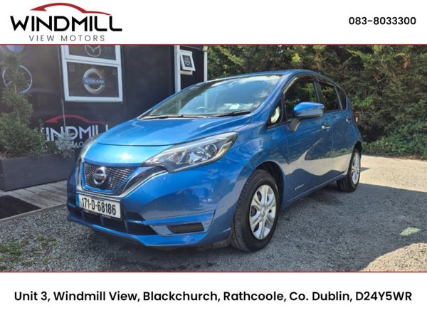 Nissan Note MPV, Petrol Hybrid, 2017, Blue