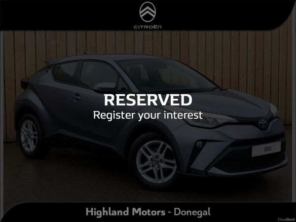 Toyota C-HR SUV, Petrol Hybrid, 2023, Grey