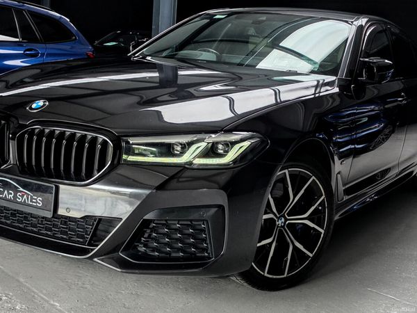 BMW 5-Series Saloon, Petrol Plug-in Hybrid, 2020, Grey