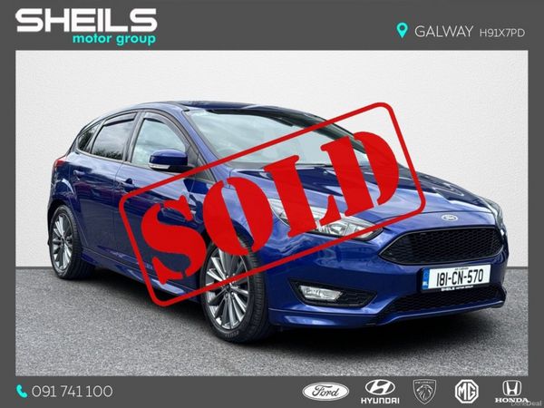 Ford Focus Hatchback, Diesel, 2018, Blue