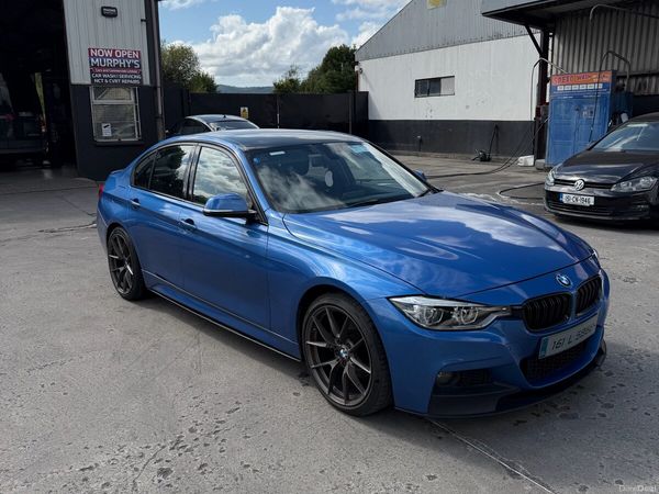 BMW 3-Series Saloon, Diesel, 2016, Blue